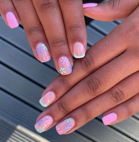 Biab Spring Nails, Summer Builder Gel Nails, Biab Nail Ideas Spring, Summer Biab Nails 2024, Spring Biab Nails 2024, Pink Biab Nail Designs, Biab Nail Designs Summer, Biab Nails Inspiration Summer 2024, Summer Nails Biab