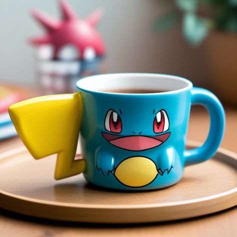 Capture the whimsical charm of your favorite Pokémon with this delightful Pokémon cup on your table! ☕️✨ Perfect for adding a touch of nostalgia to your morning routine or as a gift for Pokémon fans. #PokémonCollectibles #MorningJoy Pokemon Cup, Pokemon Fan, The Table, Morning Routine, Pokemon, Collectibles, Gifts, Pokémon