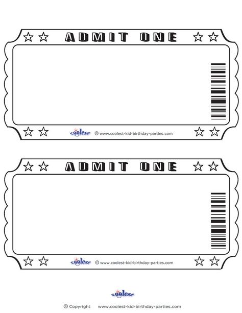 admit printable blank invitations coolest tickets admission talent vorlage flugticket stub qualads thectree