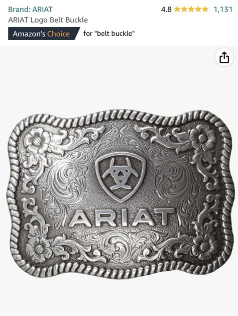 ARIAT Logo Belt Buckle Country Girl Belts, Girls Belt Buckles, Ariat Logo, Cap Outfit, Nice Belts, Country Style Outfits, Western Belt Buckles, Western Style Outfits, 2024 Christmas