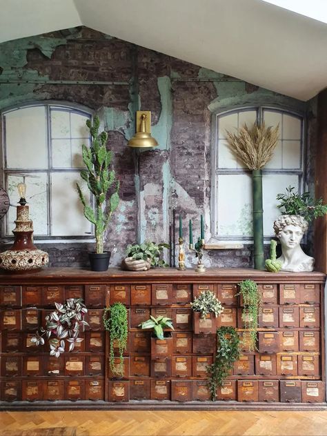 Apothecary now: why antique medical cabinets are just the tonic | Financial Times Apothecary Decor, Antique Vintage Decor, Rustic Inspiration, Medical Cabinet, Country House Design, Apothecary Cabinet, Decor 2024, Brown Furniture, Style Deco