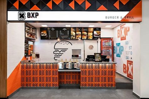 Small Restaurant Design, Food Kiosk, Art Restaurant, Small Restaurant, Burger Restaurant, Kiosk Design, Coffee Shop Design, Shop Front Design, Cafe Interior Design