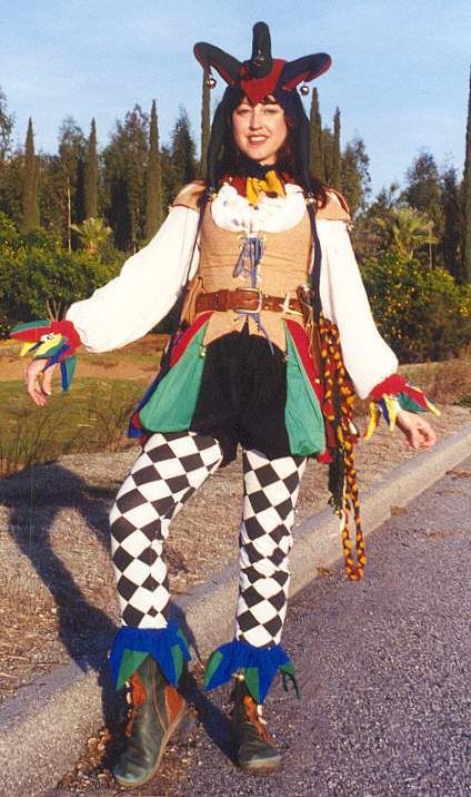 Jesters Outfit, Ren Faire Jester Costume, Jester Neck Piece, Vintage Jester Costume, Vintage Jester, Jester Ren Faire, Medieval Jester Costume, Jester Collar, Female Jester