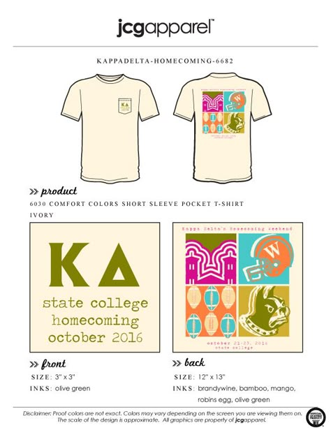 JCG Apparel : Custom Printed Apparel : Kappa Delta Homecoming T-Shirt #kd #kappadelta #homecoming #football #greek Sorority Homecoming Shirts, Frat Merch, Homecoming Shirts, Homecoming Football, Homecoming Themes, Spring Recruitment, Sorority Shirt Designs, Sorority Events, Sorority Shirt