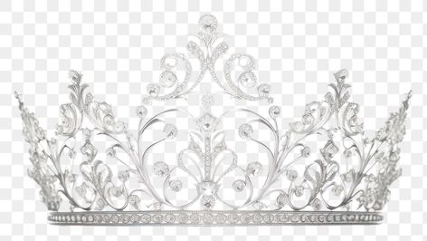 Tiara Png, Png Crown, Quince Crown, Crown Images, Crown Png, Crown Drawing, Tiara Silver, Crown Headpiece, Crown Tiara