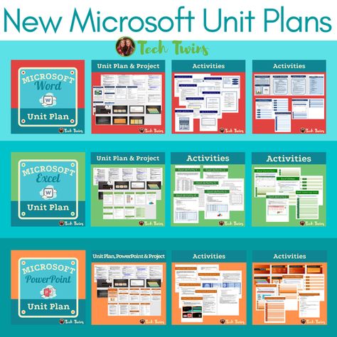 Excel Lessons For Middle School, Middle School Business Education, Intro To Business High School, Business Education Classroom, Middle School Organization, Business Classroom, Middle School Technology, Computer Science Lessons, Technology Lesson Plans