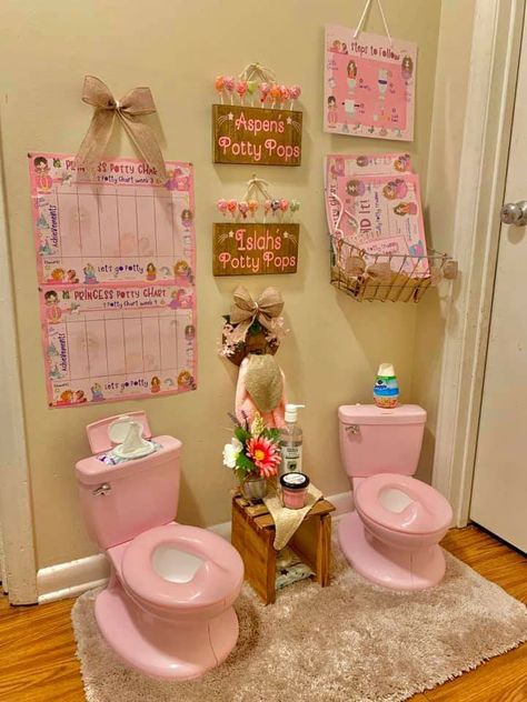 Toddler Bathroom, Girls Room Diy, Baby Room Organization, First Apartment Decorating, Toddler Girl Room, Baby Life Hacks, Girl Nursery Room, Kid Hacks