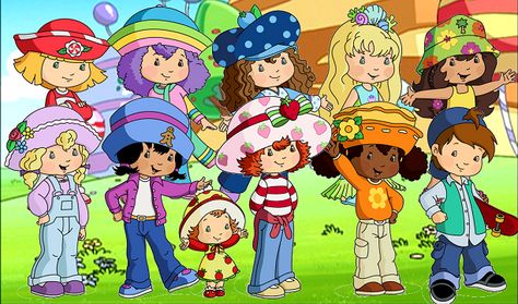 2003 Series | Strawberry Shortcake Wiki | Fandom Strawberry Shortcake Character, Huckleberry Pie, Hulk Character, Strawberry Shortcake Cartoon, Circus Characters, Strawberry Shortcake Characters, Childhood Memories 2000, Angel Cake, 80s Cartoon