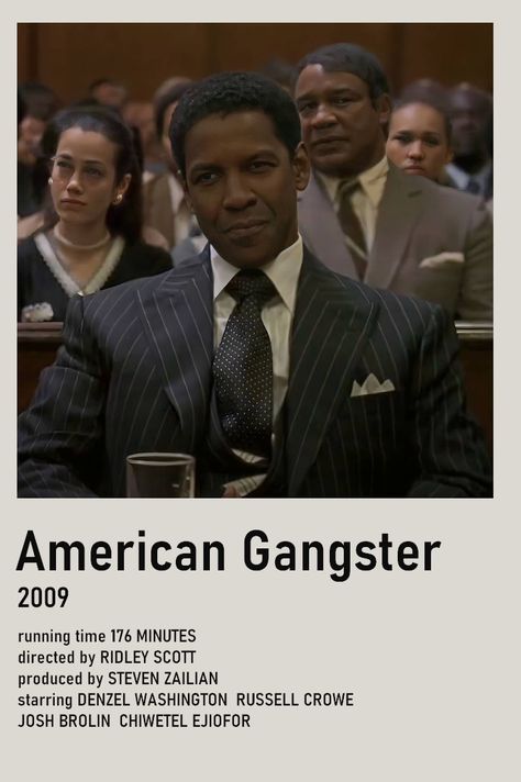 Denzel Washington Movies, Frank Lucas American Gangster, American Gangster Movie, Mob Movies, Tam Film, American Gangster, A Bronx Tale, Polaroid Aesthetic, Aesthetic Movie