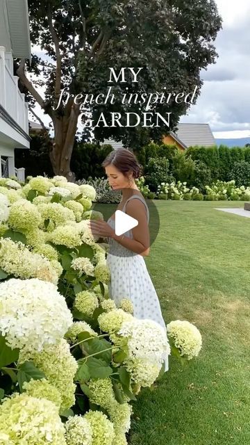 Sabrina Zilberbrand on Instagram: "My French-Inspired Garden!🌹

I'm sharing all the details on our landscaping and the varieties of plants we used to create this “French garden” oasis  It’s on the blog - head to the link in bio to read all about it! 

🌳🌳 Repost from @fraicheliving
• 🌳🌳

#frenchgarden #landscaping #peonies #gardening #flowers #garden #topiaries" French Garden Front Yard, French Garden Ideas, French Cottage Garden, French Courtyard, French Garden Design, French Gardens, French Landscape, French Country Garden Decor, European Garden