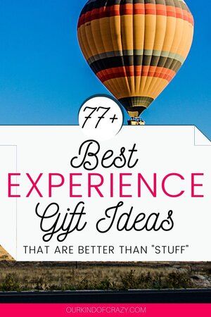 Experience Gifts are so much better than physical gifts, and it helps them make memories to last a lifetime. Instead of giving more "stuff" pick out one of these experience gift ideas for him and her! These Gift Ideas are great for couples and adults. Unique ideas from inexpensive and cheap, to extravagant and bucket list worthy! Perfect present for Christmas, Birthday, anniversary and more. Gift these for your boyfriend, for husband, for dad, for brother, for wife, for sister, for everyone! Experience Gifts For Boyfriend, Fun Gifts For Him, Birthday Gifts For Wife From Husband, Experience Gift Ideas For Adults, Unique Couples Gifts, Experience Gift Ideas, Birthday Month Gifts, Experiences Instead Of Gifts, Experience Gifts For Husband