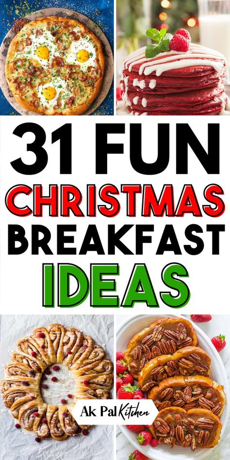 Christmas breakfast ideas are perfect for making your holiday morning special. Whether you're looking for festive holiday breakfast recipes or easy make-ahead Christmas brunch ideas, there are plenty of delicious options. From Christmas breakfast casseroles to kid-friendly Christmas treats, you can create a cozy winter breakfast your whole family will enjoy. Try a breakfast buffet or prepare holiday breakfast recipes for a crowd to make Christmas morning extra memorable. Healthy Christmas Morning Breakfast, Christmas Breakfast Casseroles, Christmas Breakfast Buffet, Make Ahead Christmas Breakfast, Breakfast Recipes For A Crowd, Traditional Christmas Breakfast, Easy Breakfast Casseroles, Christmas Brunch Menu Ideas, Holiday Breakfast Recipes