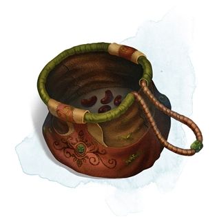 Bag of Beans - Magic Items - D&D Beyond Cloud Giant, Magic Bag, D D Items, Stone Statues, Blue Flames, Bags Aesthetic, Dungeon Master, The Bag, Roleplaying Game