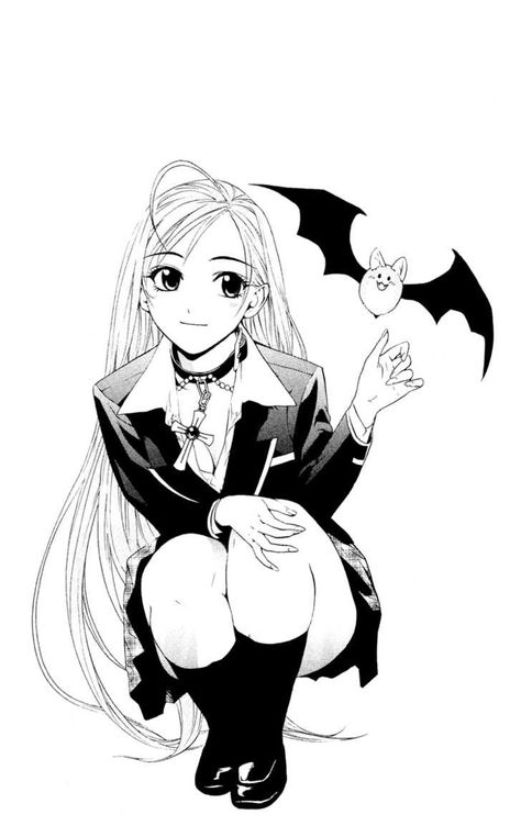 Rosario Vampire Moka, Moka Akashiya, Vampire Manga, Rosario Vampire Anime, Vampire Tattoo, Clown Horror, Shojo Anime, Rosario Vampire, Vampire Knight