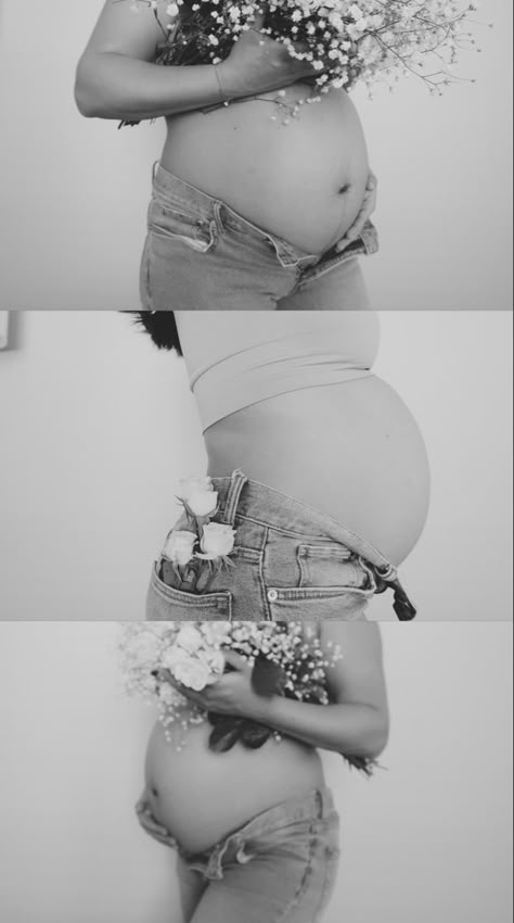 Maternity Pics At Home Diy, Maternity Photography Mom Only Indoor, Maternity With Flowers Photo Ideas, Indoor Diy Maternity Photoshoot, Self Maternity Photo Shoot Ideas, Maternity Pictures Inspiration, Diy Floral Maternity Shoot, Simple Diy Maternity Photos, Home Diy Maternity Photos