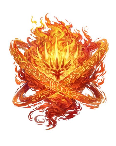 Elementals Fantasy Art, Elemental Dnd 5e, Fire Monster Art, Fire Elemental, Pathfinder 2e, Fire Demon, Monster Artwork, Dungeons And Dragons Classes, Creature Artwork