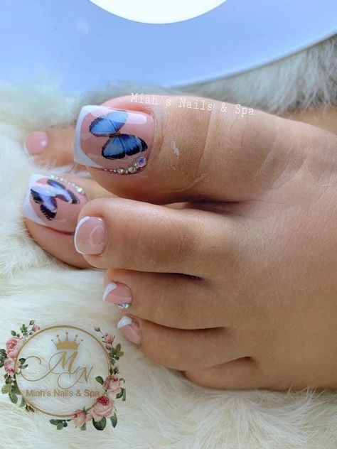 Pedicure Azul, Foot Nail Art, Easy Toe Nail Designs, Toenail Art, Beach Nail Art, Pedicure Designs Toenails, Foot Nail, Pedicure Nail Designs, Gel Toe Nails