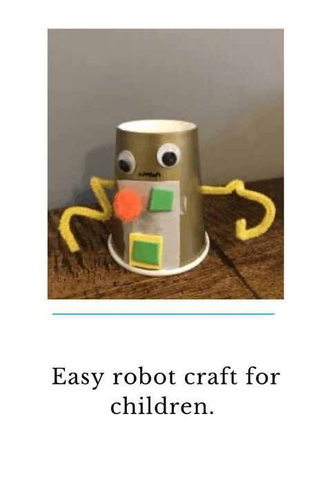 Robots Preschool, Friendly Robot, Robot Activity, Family Activities Preschool, Robot Craft, Robot Theme, Robot Party, Food Art For Kids, Summer Preschool