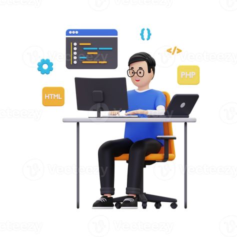 Web Development Illustration, Evil Ceo, Isometric Animation, Project Illustration, 3d Isometric, Frontend Developer, Character Pictures, Folder Icon, Business Software