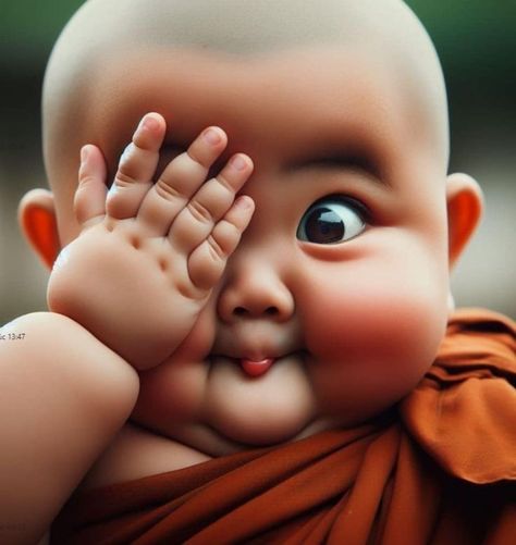 Pinterest Funny, Baby Buddha, Little Buddha, Cartoon Love Photo, Crazy Ideas, Hilarious Photos, Cute Cartoon Images, Cartoon Character Pictures