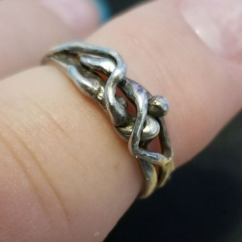 Weird Rings, Strange Rings, Wax Carving Jewelry, Weird Jewelry, January Birthstone Rings, Wax Carving, Snow Angels, Aesthetic Painting, Bling Rings