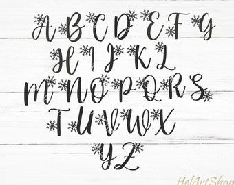 Winter Fonts Alphabet, Abc Lettering, Winter Font, Christmas Fonts Alphabet, Winter Fonts, Font Love, Merry Christmas Font, Christmas Fonts Free, Bubble Letter Fonts