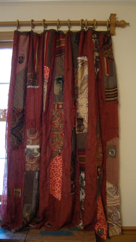 rag strip gypsy curtains - so easy. SO gorgeous!