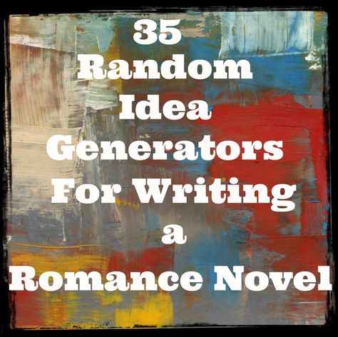 Writing A Romance Novel, Random Idea, Writing Romance Novels, Writing Prompts Romance, Writing Prompts Funny, Writing Prompts For Kids, Writing Romance, Picture Writing Prompts, A Writer's Life