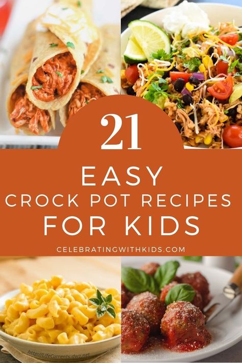 Easy Crock Pot Meals For Picky Eaters, Simple Crockpot Recipes For Two, Slow Cooker Meals For Picky Eaters, Crock Pot Picky Eaters, Crock Pot For Picky Eaters, Kids Crock Pot Meals, Kid Friendly Chicken Crock Pot Recipes, Crock Pot Dinners For Kids, Crock Pot Meals Kids Love