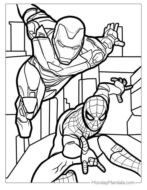 24 Iron Man Coloring Pages (Free PDF Printables) Iron Man Colouring Pages, Spiderman And Iron Man Drawing, Iron Man Coloring Pages Free Printable, Superhero Coloring Sheets, Spider Man Coloring Pages Free Printable, Ironman Coloring Pages, Spiderman Coloring Pages Free Printable, Colouring Pages For Boys, Iron Man Printable