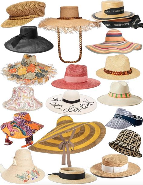 Sunhat Drawing Reference, 1950s Summer Fashion, Cozy Hats, Baby Tea Party, Hats For Summer, Flower People, Me And My Boyfriend, The Strangers, Baby Tea