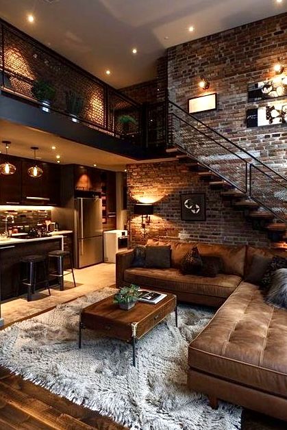 Modern Loft House Design, Modern Loft House, Loft Homes, Interior 2024, Miller House, Loft Designs, Loft Inspiration, Loft House Design, Apartment Loft