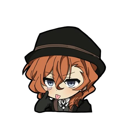 Sarada Cosplay, Bungou Stray Dogs Chuya, Dog Icon, Homeless Dogs, Chuuya Nakahara, Silly Dogs, Chibi Characters, Chibi Drawings, Bongou Stray Dogs