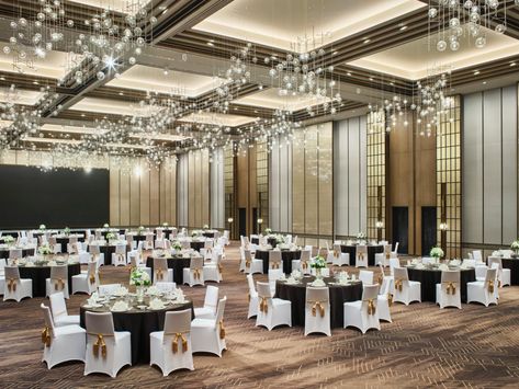 InterContinental Xi'an North - Xi'an SA Ballroom Design, Wedding Banquet Hall, Dental Office Design Interiors, Multipurpose Hall, Function Hall, Convention Hall, Hotel Ballroom, Hotel Exterior, Hotel Entrance