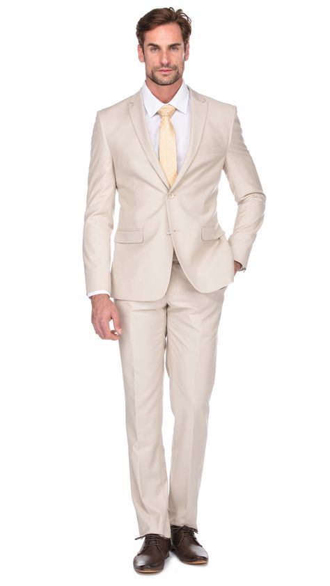 Cream Suits For Men, Cream Suit, Slim Fit Suit Men, Tan Suit, Party Jackets, Slim Suit, White Suit, Slim Fit Jackets, Vintage Suits