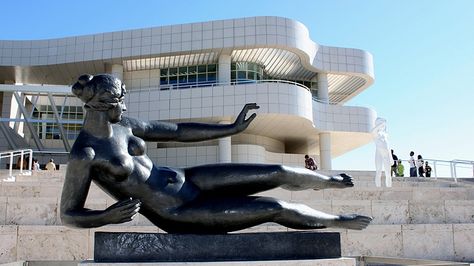 Landmark Art Museums on LAs Westside | Discover Los Angeles Getty Center Los Angeles, Getty Museum Los Angeles, Famous Museums, Los Angeles Attractions, Olvera Street, The Getty Center, Visit Los Angeles, Landmarks Art, Getty Center