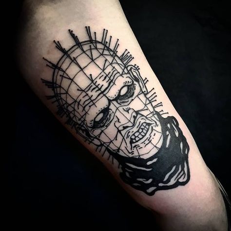 Scary Tattoo Designs, Scary Tattoo Ideas, Tattoo Ideas Dark, Horror Tattoo Ideas, Horror Movie Tattoos, Christ Tattoo, Nana Manga, Movie Tattoo, Movie Tattoos