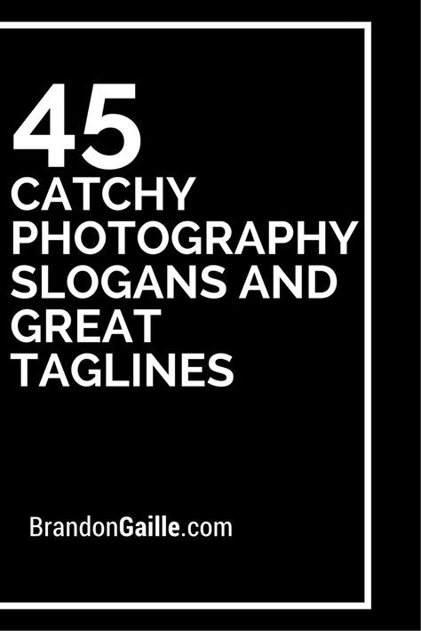 Photography Taglines, Photography Slogans, Agriculture Slogans, Photography Names Business, Photography Studio Names, Photography Captions, Photographer Quotes, Line Photography, Photography Names