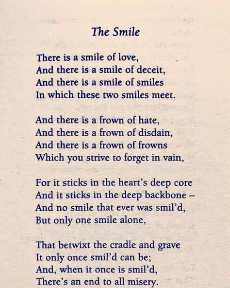 English Literature on Instagram: “The Smile By William Blake : : Follow👇👇👇 @english.literature258 @english.literature258 @english.literature258 : : #englishliterature…” English Poems By Famous Poets, English Poems, Famous English Poems, Poems By Famous Poets, Poems In English, Classic Poems, English Poets, Famous Poets, British Literature