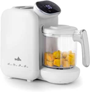 Amazon.com: Baby Food Maker | Baby Food Processor Blender Mill Grinder Steamer | Purée Blender Maker for Babies | Ergonomic Touch Screen Control | Bottle Warmer Function | Free Baby Food Recipe Book : Baby Baby Food Steamer, Baby Cook, Baby Food Puree, Baby Food Maker, Baby Food Processor, Steam Recipes, Baby Puree, Baby Puree Recipes, Steamer Recipes