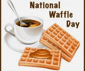 One Waffle Recipe, National Waffle Day, Waffle Day, Waffle Irons, 29 June, Breakfast Lovers, Best Baby Gifts, Simple Machines, Waffle Iron