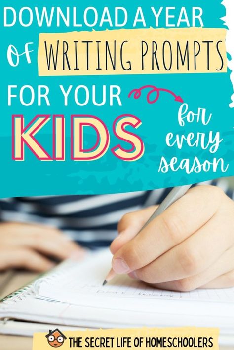 Easy Writing Prompts, Classical Homeschool Curriculum, Printable Writing Prompts, Homeschool Writing Curriculum, Homeschool Writing Prompts, Spring Writing Prompts, Fun Prompts, Fun Writing Activities, Journal Prompts For Kids