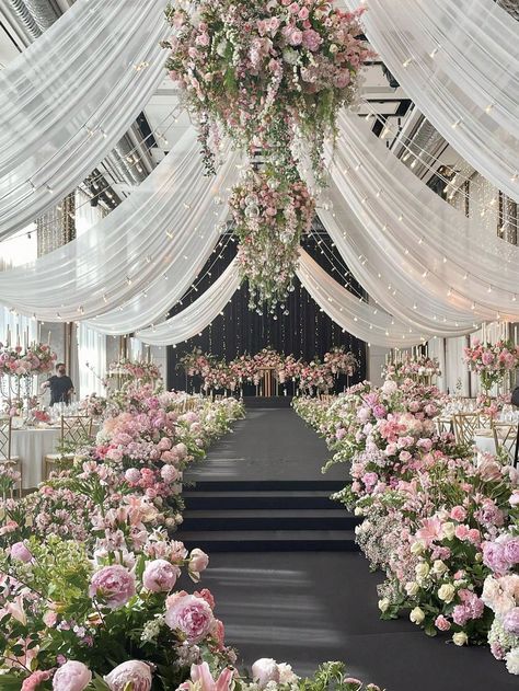 Elegant White Wedding Arch Curtains – Chiffon Polyester Fabric For Indoor And Outdoor Weddings, Ceiling Decoration, Ceremony, Party And Banquet Decoration (Event Party Decoration) Multipurpose Occasion Decoration Multicolor    Polyester     Event & Party Supplies, size features are:Bust: ,Length: ,Sleeve Length: Wedding Venue Flowers Hanging, Wedding Decor Outside Ceremony, Wedding Decor Ceremony Indoor, Garden Chic Wedding Decor, Flowers On Ceiling Wedding, Wedding Stage Design Outdoor, Indoor Wedding Venue Ideas, Wedding White Decoration, White Decoration Wedding