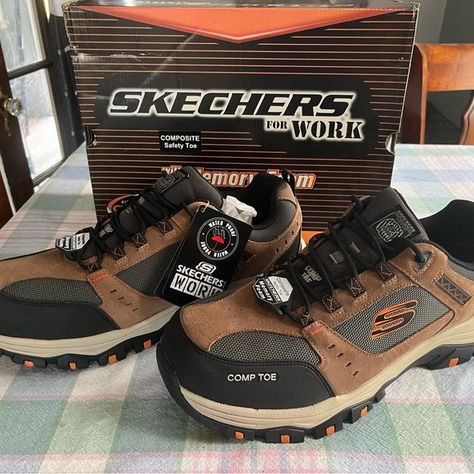 New in box Sketchers men’s work boots waterproof $90. Boots Waterproof, Work Boots, Size 13, Boots, Jewelry Watches, Plus Fashion, Outfit Inspo, Jeans Shoes, Fashion Tips