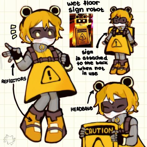 Wet Floor Signs, Fnaf Cosplay, Fnaf Oc, Oc Manga, Wet Floor, Fnaf Comics, Fnaf Stuff, Fnaf Memes, Security Breach