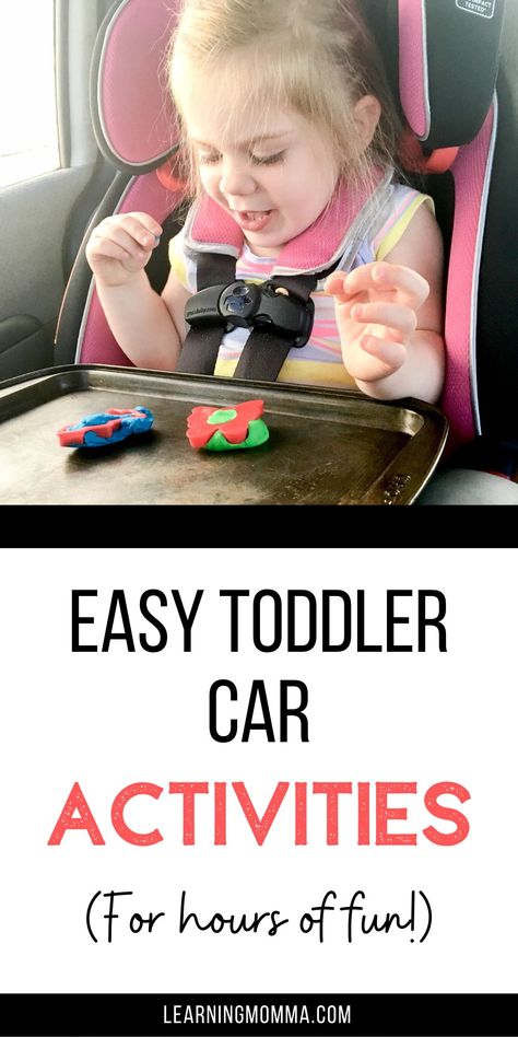 Road Trip Activities For Toddlers, Road Trip With Toddler, Car Ride Activities For Toddlers, Activities For Long Car Rides Toddlers, Roadtrip With Toddler Activities, Car Activities For Toddlers, Toddler Car Ride Activities, Toddler Activities For Plane Ride, Toddler Road Trip Activities