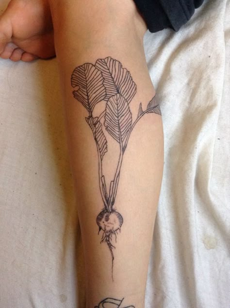 Radish Tattoo, Stick N Poke, Spiritual Meaning, Tattoo Placement, Body Mods, Tattoo On, A Tattoo, Tattoo Inspo, Tattoos And Piercings