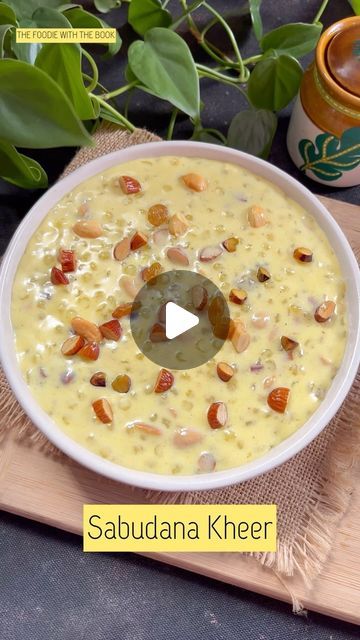 Sabudana Sweet Recipes, Sabudana Kheer Recipe, Sabudana Recipe, Rice Kheer Recipe, Sabudana Kheer, Sabudana Recipes, Overnight Recipes, Kheer Recipe, Strawberry Jam Recipe