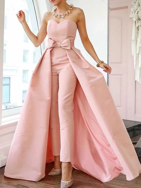 Reception Jumpsuit, Jumpsuit With Train, Jumpsuit Prom, Prom Jumpsuit, Formal Occasion Dress, Strapless Evening Dress, Formal Jumpsuit, Evening Jumpsuit, Evening Dresses Online