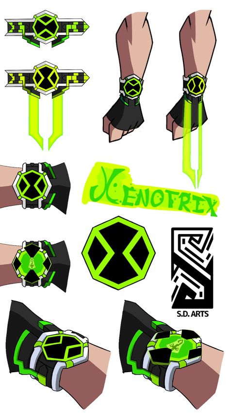 Omnitrix Design, Omnitrix Ben 10, Cartoon Network Fanart, Ben 10 Ultimate Alien, Ben 10 Alien Force, Ben Tennyson, Ben 10 Comics, Super Powers Art, Ben 10 Omniverse